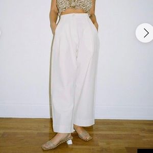 Plaid Studio Pant by Wray